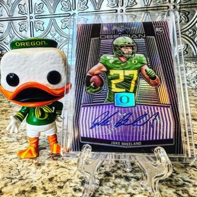 Oregon Ducks card Collector. Just here to share my Oregon PC and joy for the hobby! 🦆
