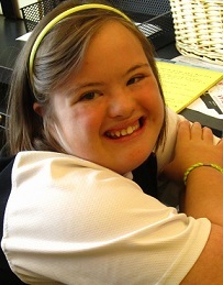 My name is Jeannine Cleary. I like movies, family, the Trailblazers, and competing in Special Olympics with my friends.