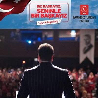 BAĞIMSIZ TÜRKİYE PARTİSİ
RESMİ SOSYAL MEDYA PLATFORMU.