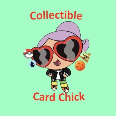 Cash App: $CollectibleCardChick
Chick who enjoys Collectible Cards! 
I like to open vintage and current Pokémon, Yugioh & much more! Pokemon Code Card Contests