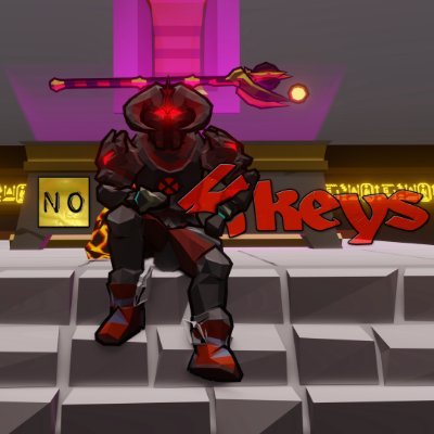 No_Fkeys's profile picture. Clicking bosses in a medieval rhythm game