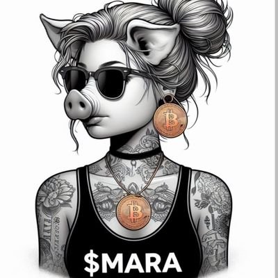 I'm out here having fun reposting memes to society. not a trader...just an average gal entertaining myself. #MARAPIG $MARA LFG!!! NFA ever!