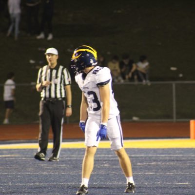 WR/CB | 5’11 | 180LBS | 4.69 40 |Clarkston High School | GPA: 3.3 | C/O 2025 | Personal Contact: 248-635-8258 | HC Contact: (248) 504-1254