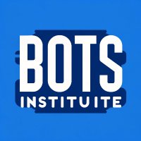 Bots Institute (@botsinstitute) 's Twitter Profile