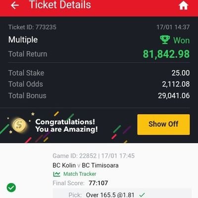 Hey buddy
I have betting odds that you can benefit from it.
If you are interested reply me.
DM on WhatsApp for the tips 💯% winning 🎉
👇👇👇