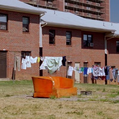 5 frames from a 1 FPS episode of The Wire (2002-2008) every 30 minutes.