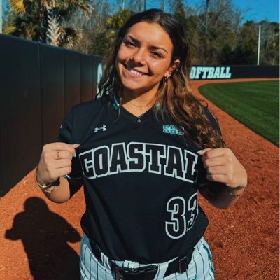 COASTAL CAROLINA commit 👌 | Rock Gold Manetta/Perantoni 18u | Coral Springs Charter softball