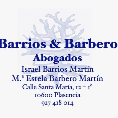 Abogada. Despacho Barrios & Barbero, abogados.