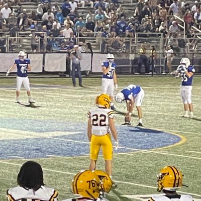 Freedom high school ‘26/Football: Running back & safety/ Ht: 5’6 Wt: 155/ 3.8 gpa