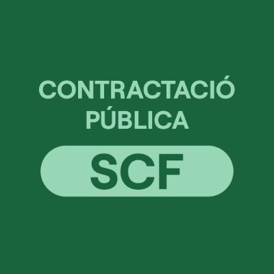 contractacioSCF's profile picture. Compte que publica les licitacions i adjudicacions de contractes públics de l'Ajuntament de Santa Coloma de Farners.

Compte no oficial. Fase beta.