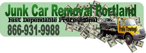 Junk Car Removal Portland 866-931-9988 We Pay Top Dollar Cash For Cars Portland cash on the spot! Junk Car Removal Service Portland