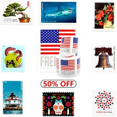 USPS Forever Stamps Garage Sale: Find deals on a wide selection of USPS Forever Stamps in our virtual garage sale.