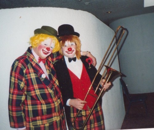 Through the 1980's and 90's father and son clown double act , were one of the UK's premier clown acts
