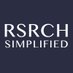 Research Simplified (@rsrchsimplified) Twitter profile photo