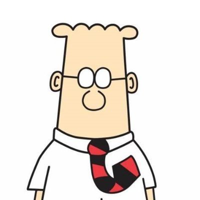 A random Dilbert comic twice per day, AM & PM.  Not affiliated with Scott Adams or Andrews McMeel Syndication. #dilbert