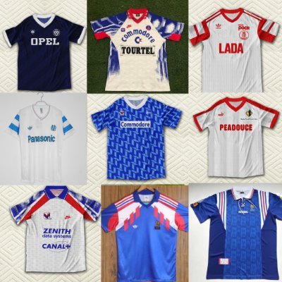 Répliques de qualité premium de maillots classiques tout au long de l'histoire du football français, lancement en avril 2025.