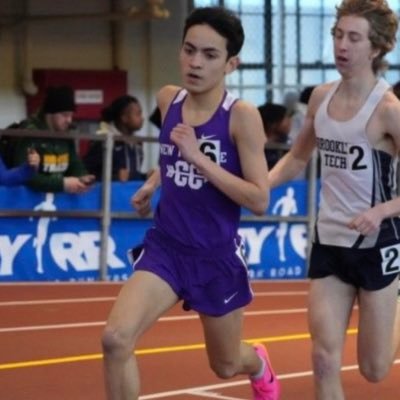 New Rochelle High School (NY) XC/TF ‘25 | 400m (split): 51.94 | 800m: 1:59.74 | 1000m: 2:34.70 | 1600m: 4:28.01 | 3200m: 9:49.72 | GPA: 96.85/103.42 | SAT: 1530