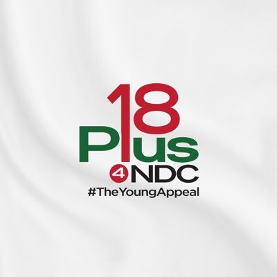 18Plus4NDC is a network of social democrats with a mission to educate and orient young people about the principles and values of the NDC.
 #TheYoungAppeal