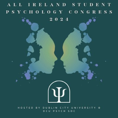 The annual All Ireland Student Psychology Congress is being held in Dublin City University on the 22nd & 23rd March 2024. Hosted by @psychsocdcu