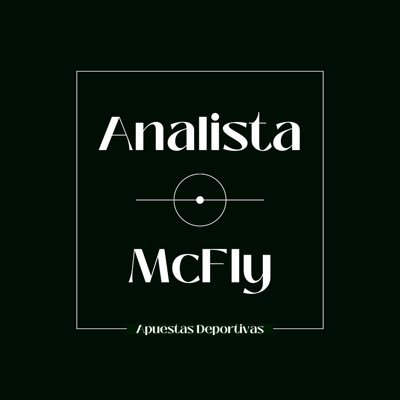 📈 Pronosticador deportivo ⚽️ Especializado en apuestas deportivas de fútbol 🔗 Pronósticos gratuitos y estadísticas en Oddspedia 📸 Instagram @analistamcfly