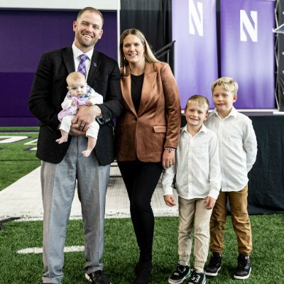 @NUFBFamily Dan and Susan Jones Family Head Football Coach