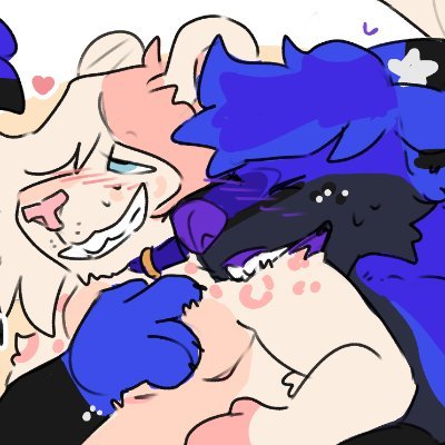 WolfInYote's profile picture. Shared Couples Account | 🐺 Wolf: she/her, 🐾 Yote: he/him | T4T | 20 & 20 | MDNI | both suits owned by yote | icon by lustylamb, banner by astarlitevening