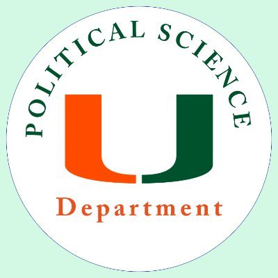 new twitter account for UMiami PoliSci Department. Keeping you updated in all POL news/events