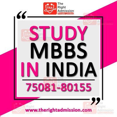 The Right Admission is a group of education with a vision to provide medical admission guidance to Indian Students as per the requirements.