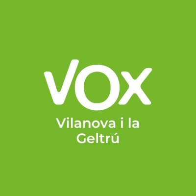 Cuenta oficial de VOX en el municipio de Vilanova i la Geltrú.