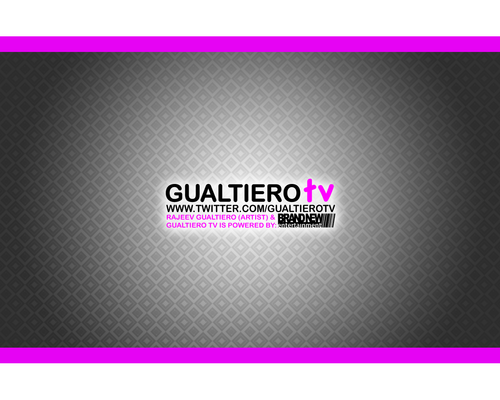 'Gualtiero TV' is a brand new concept by Rajeev Gualtiero & Team powered by BrandNew Entertaiment.
http://t.co/u20qp8pOel