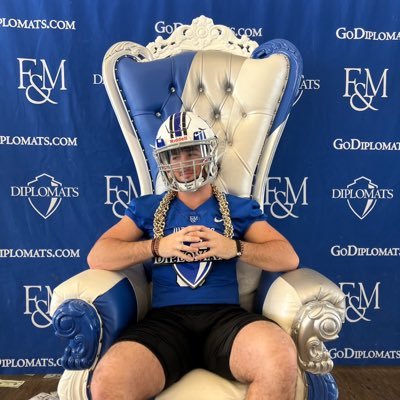 4 year varsity Starter and 2 year captain at Half Hollow Hills East 🦅 | F&M football ‘28