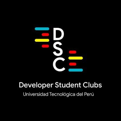 Cuenta oficial del Developer Student Clubs de la Universidad Tecnológica del Perú.
