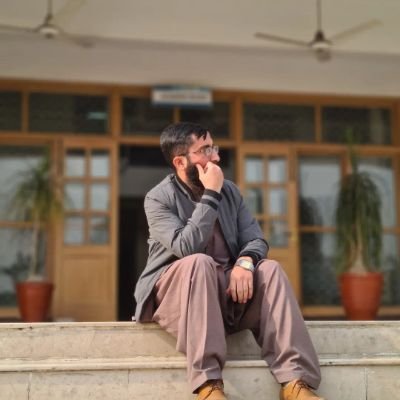 ShoaibRazzaqKh1's profile picture. Policy Maker in Making 🖊 
    INTERNATIONALIST🌍 Ex UOPian   I’m not smart,I just wear glasses.
Life is good.
PeaceLover.