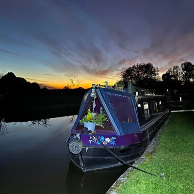Live-aboard our 55ft narrowboat.