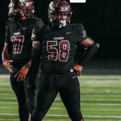 Jean Devalus C/o 2025 , Miami Norland Left Guard OL ,DT , 5'10  250