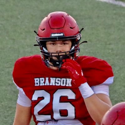 H:6’3 W: 245.Class of 2025 Branson High School. Position Defensive End . GPA 3.9/All-State academic/ All-SWMFBCA DE / #870-688-3645