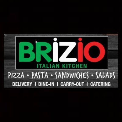 Brizio Pizza serves the best Original Pan Style Pizza! We make our dough fresh daily. We have the best buffalo wings in town. Carry out, delivery,  available.