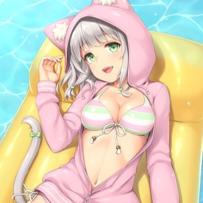 I’m a vtuber on twitch please support my channel and make sure you turn on my notifications pretty please.