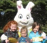 The Easter Bunny comes to Waterville every year to bring the community together for a fun morning celebrating spring and creating family memories!