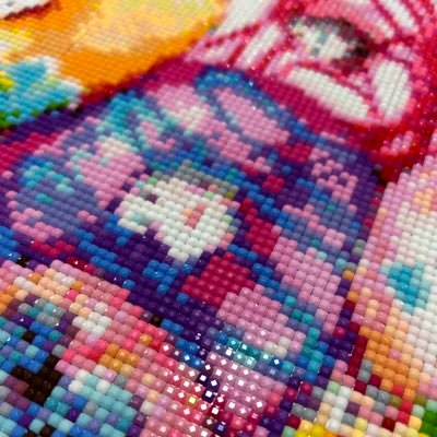ダイヤモンドアートにハマり中。 記録垢。