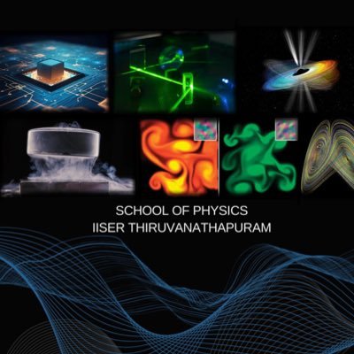 Official twitter handle of School of Physics, IISER Thiruvananthapuram