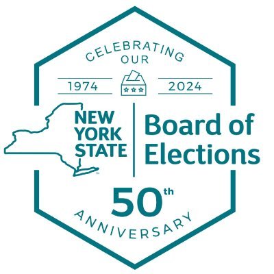 The State Board of Elections is a bipartisan agency responsible for the administration & enforcement of all laws relating to elections in New York State.