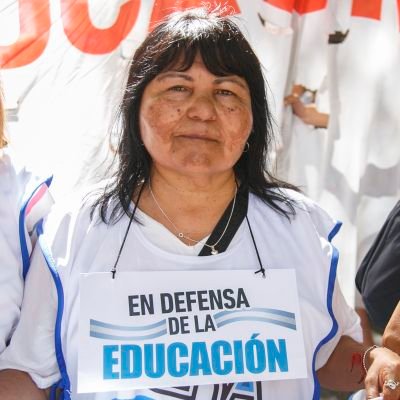 Secretaria Gral. Adjunta @SUTEBAProvincia - Batallo por la Escuela Pública, por lxs trabajadorxs y por nuestrxs pibxs - @CTABsAs. Dirª. @IDESBAC