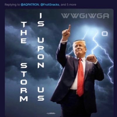We the people are the storm!