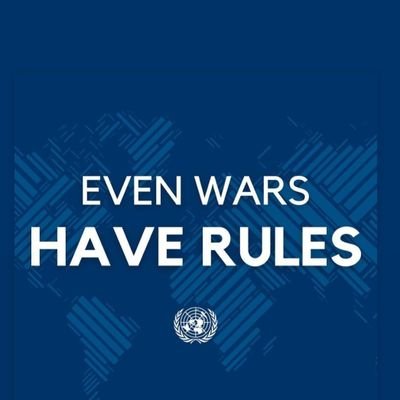 Even war have rules.