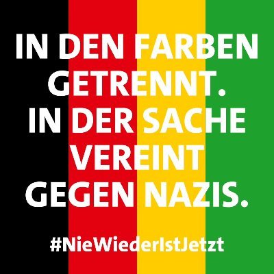 #wirsindmehr
#fckafd
#AfDmachtDumm
#AfDVerbot
#AfDVerbotSofort
#AfDgehoertnichtzuDeutschland
#NieWiederIstJetzt
✊
https://t.co/qqM2KOFk8R