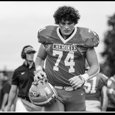 6’5 275 81 inch wing span/OT/DT| Cherokee HS NJ | 3.5 gpa honor roll| Class of 2025| All conference OT|HC:Brian glatz| 618325@lrstudents.org