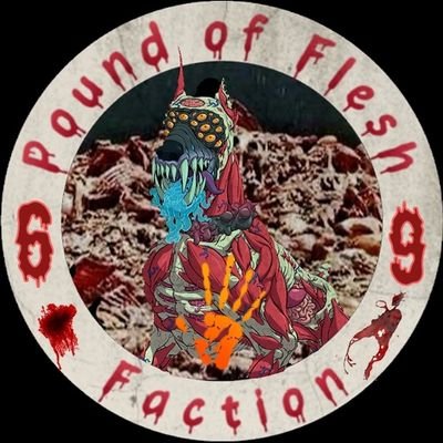 This is the newly formed 
mutant hound inside out trait group
THE POUND OF FLESH FACTION 🐺

from the darkest reaches of Serum City's abattior District