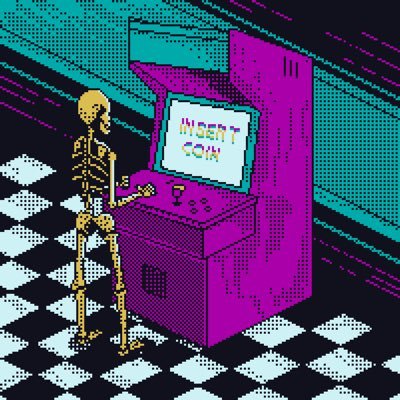 retro pixels artist ░ ░ ░ 💀🎩