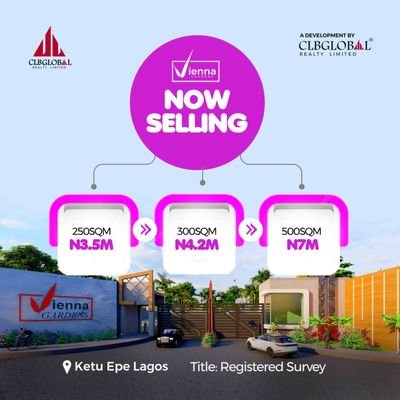 Sports, land and Residential realtors at the #CLB Global real estate #
Email:Ayobamideji4@gamil.com.
https://t.co/jGPJdm7XzJ
Helping buyers to a legitimate property